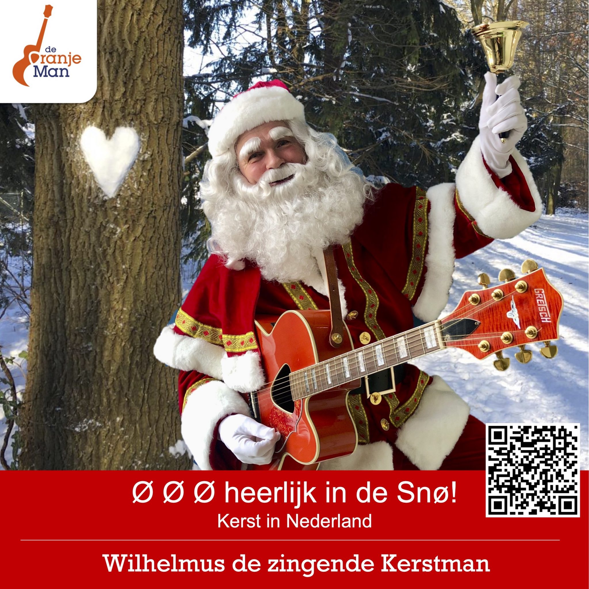 Wilhelmus de Zingende Kerstman Sovak Dagbesteding Kerstmarkt